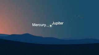 Jupiter And Mercury Conjunction 2024 | Planetary Conjunction June 2024