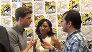 SDCC 2015: Carpet Interview with Stark Sands and Megan Good