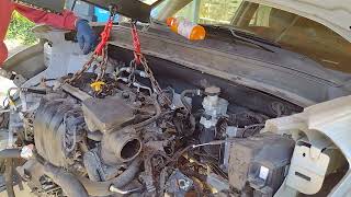 Time to get the engine out of the 2012 Kia Soul