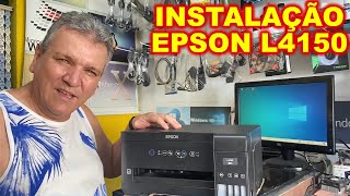 Como fazer a instalação da impressora EPSON L4150 no PC ou Notebook