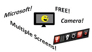 BEST Free screen recorder! REC Camera! No URL on screen! REC sound! REC 1+ Monitors!