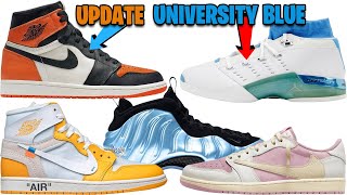 AIR JORDAN 1 SHATTERED BACKBOARD 2025 UPDATE, JORDAN 17 LOW UNC, TRAVIS SCOTT AJ 1 LOW PINK + MORE