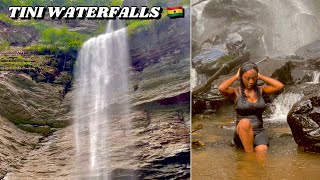 THE MOST BEAUTIFUL WATERFALL IN GHANA - TINI WATERFALL / GHANA TRAVEL VLOG