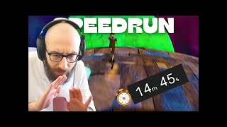 MARZA FA LA SPEEDUN SUL GIOCO Thasup! Speedrun WORLD RECORD?