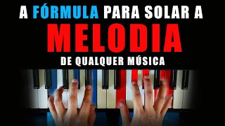 Aprenda como SOLAR a MELODIA de qualquer música no TECLADO, (funciona sempre)