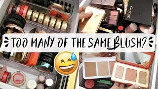 SAYING BYE BYE TO MY BLUSHES (or trying too) // Blush Declutter | Rachael Jade