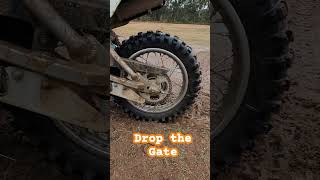 Drop tha Gate  #dirtbike #adventure #kawasaki #motocross #offroad #