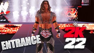 WWE 2K22 Shawn Michaels 97 Full Entrance - Raw 2011 Arena