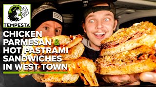 Our Favorite Sandwich Shop In Chicago | Tempesta Market's Pastrami & Chicken Parmesan Sandwiches 🥪