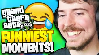 MrBeast Gaming SUPER FUNNY GTA Moments! 2021 BEST Moments