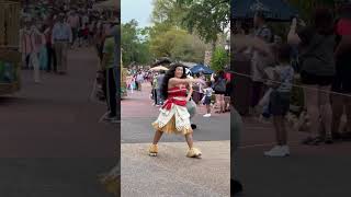 Disney Adventure Friends Cavalcade Moana #shorts