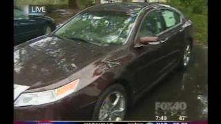 Forbes Safest Cars - Niello Acura, report by KTXL Fox 40 7am News Feb 17, 2009