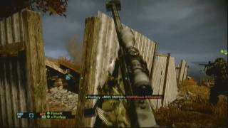 Battlefield Bad Company 2 Wallbang Across map