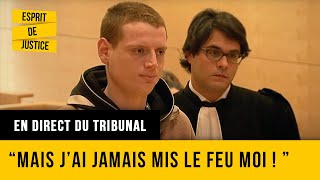 Accusé d'avoir mis le feu à un supermarché il retrouve face au juge - En direct du tribunal - Melun2