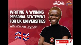 Step by Step Guide to writing a winning personal statement for UK Universities