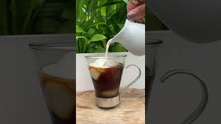 ICED COLD BREW COFFEE #coffee #ice #recipe #food #easy #viral #foodlover #recipeshorts #shortsviral