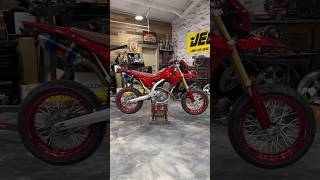 First SUPERMOTO Build!🔥 #supermoto #motard #honda #dirtbikes #bikelife