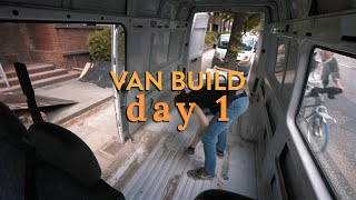 VAN BUILD (day 1)