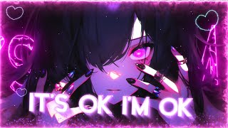 It's ok I'm ok - Tate McRae (Sped up / Nightcore)