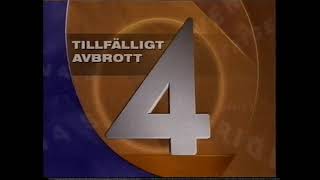 TV4 - Tillfälligt avbrott - 1998-10-04