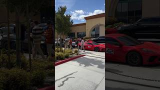 LOUD C8 Corvette Frightens Spectators #automobile #c8corvette