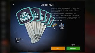 Opening Blitz Stellar Cup Lockboxes ......... Wot Blitz