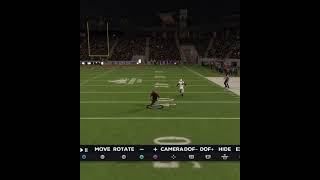 Getting a pick 6 to beat Oregon state as a 75 overall team