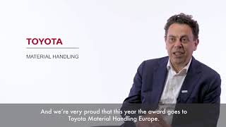 Ecovadis congratulates Toyota with Best Group Engagement