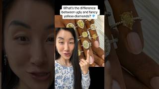 Cheap yellow diamonds vs. fancy $$$ yellow diamonds