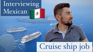 How to get a Job on a cruise ship 🚢 Part 3: interviewing Jhoney