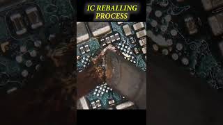 ic reballing process #short video