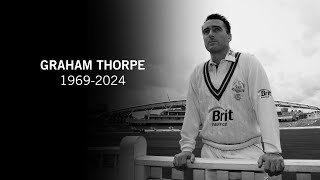 A tribute to Surrey & England legend Graham Thorpe 🤎