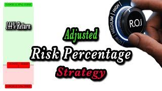 Adjusted Risk Percentage Trading Strategy for MASSIVE Gains !!!