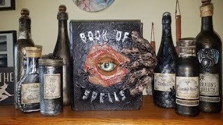 How To Create a Book Of Spells | Halloween! Pretty Darn Cool!!!