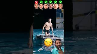 Footballers Crazy Water Jump Challenge🤩