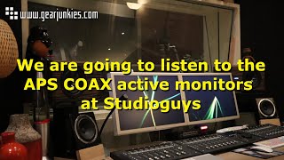 VLOG - We are going to listen to the APS COAX active monitors