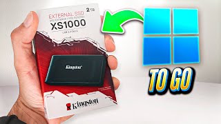 ✅ ¿Cómo hacer WINDOWS PORTABLE? 🚀 Instala WINDOWS 11 en SSD o NVMe GRATIS