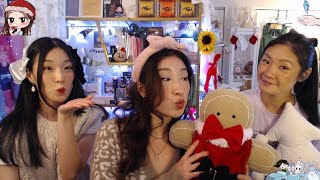 🔴 BIRTHDAY UNBOXING WITH MY SISTERS! 🎂🍰🎉🎁❄️💐 12.27.23