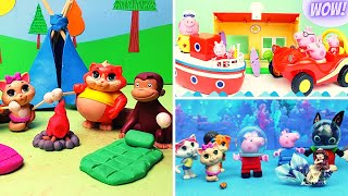 Mare o campeggio? ⛵⛺ Giochiamo con Peppa Pig e tanti altri amici! [Compilation]