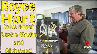 Royce Hart is interviewed about Dustin Martin and Richmond's 2017 finals success