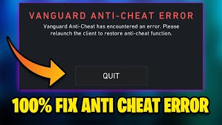 Valorant How To Fix Vanguard Anti Cheat Error on Windows 11 / Windows 10