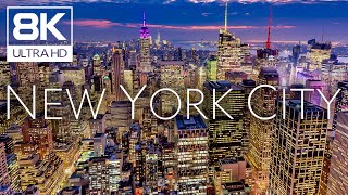 【8K 60FPS】 New York City, USA  | Travel Around New York City in Amazing 8K 60FPS