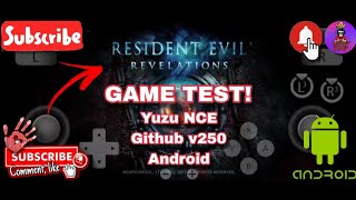 Resident_Evil_Revelations Yuzu NCE Github v250 Android