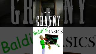 Granny Verse VS Baldi's Basics - part 4 | #shorts