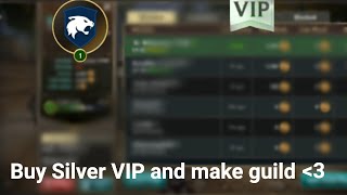 Buy Silver VIP and make guild - Wolf Tales