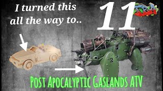 How to scratch build a wooden car into a Post Apocalyptic Gasland ATV