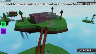 The Tree Island bug (silly sword game)