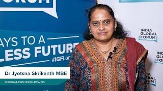 Dr Jyotsna Srikanth MBE, Violinist and Artistic Director, Dhruv Arts at IGF London 2024