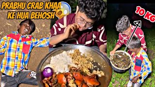 10 KG Crab Eating Challenge With Prabhu 😋😱|Kanda Lovers|