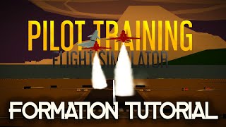 How to Fly PTFS Displays / Formations like a Pro! (Pilot Training Flight Simulator Roblox)